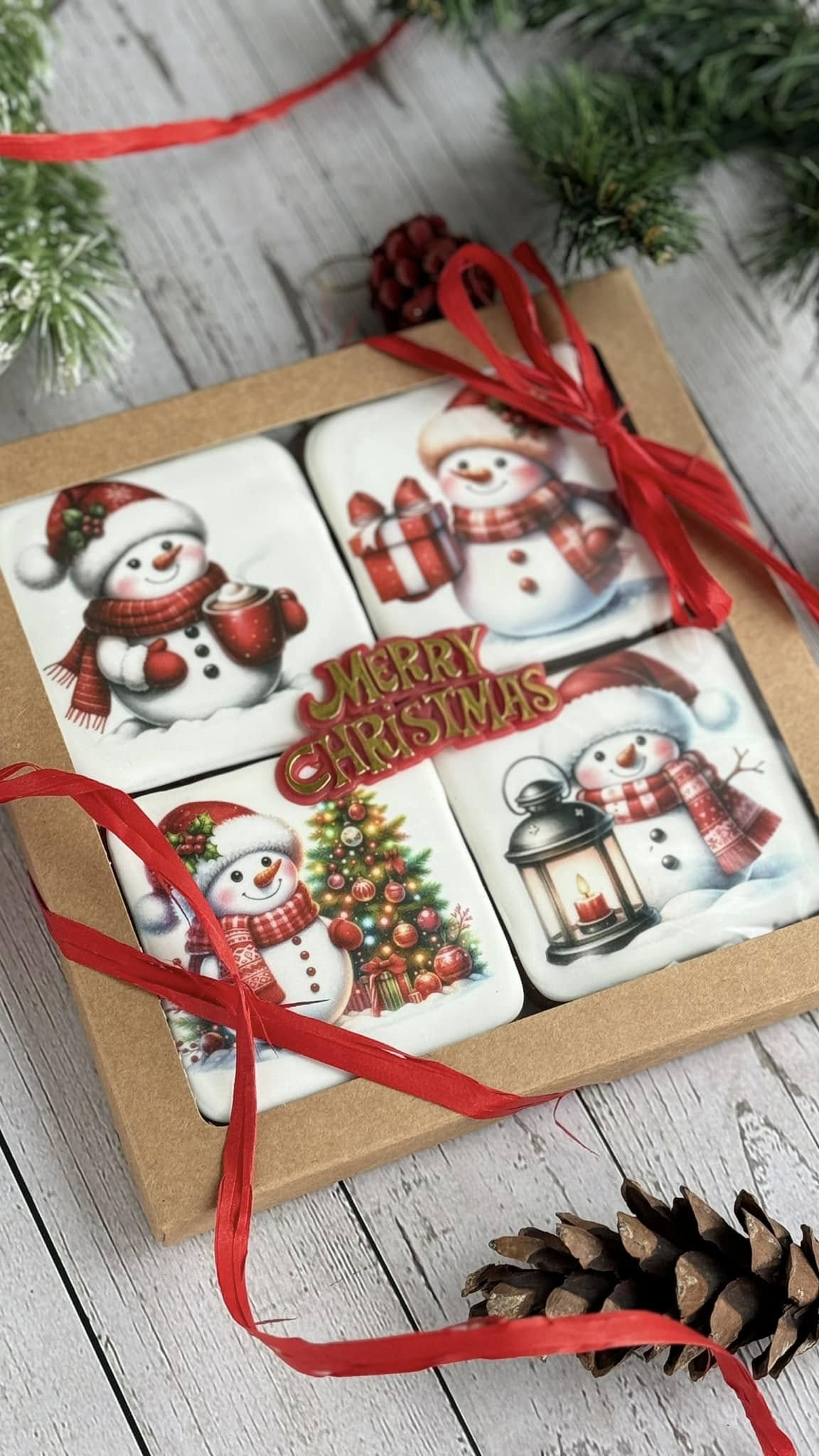 Gingerbread set Snowman