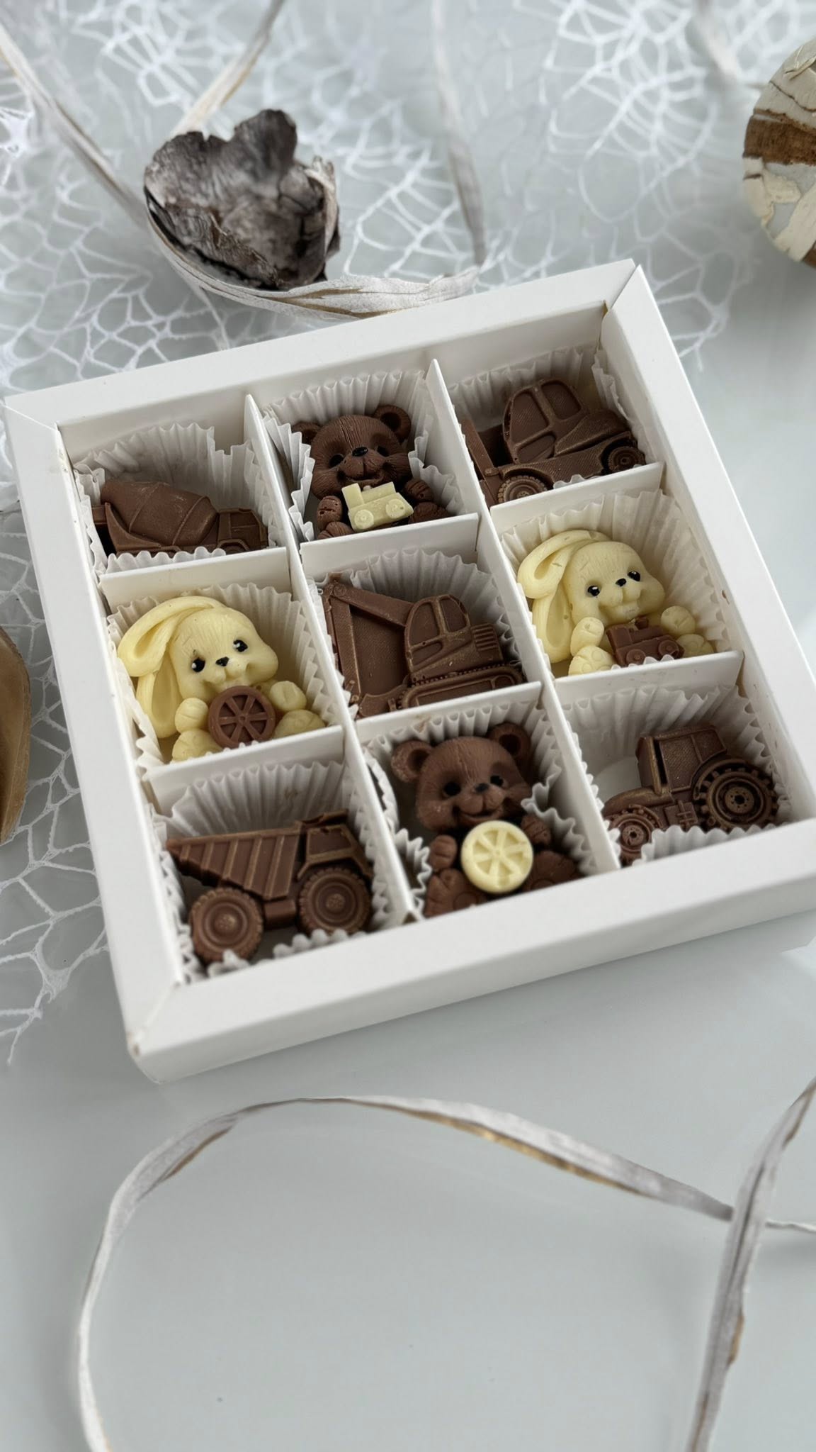 Chocolate set for children