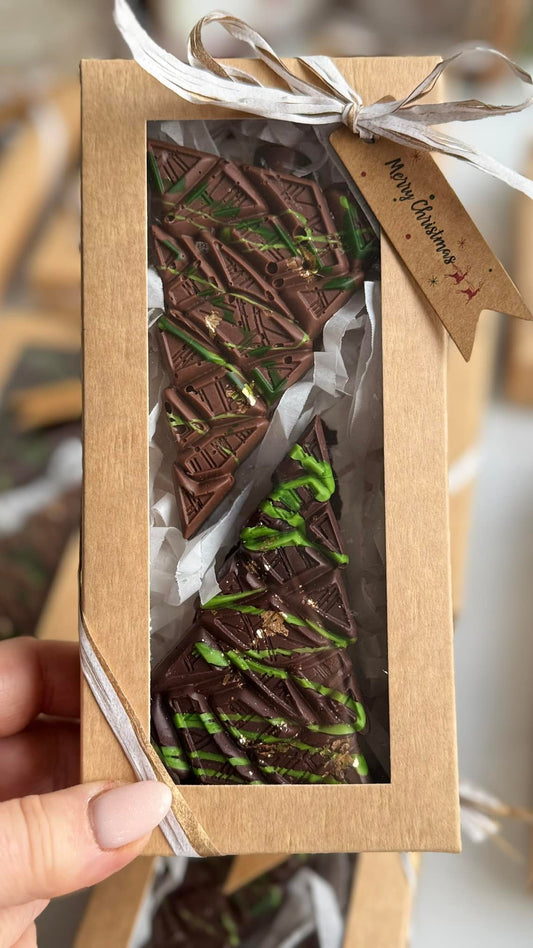Dubai chocolate Christmas tree